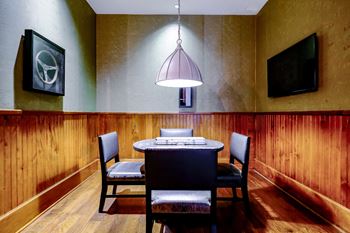 game room at Berkshire Village District aparmtents